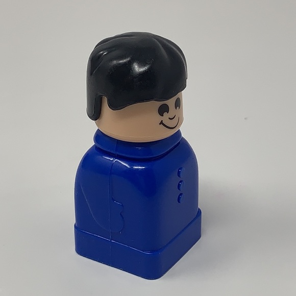 2.5” boy 👦 vintage toy hard plastic kids play - Picture 2 of 10